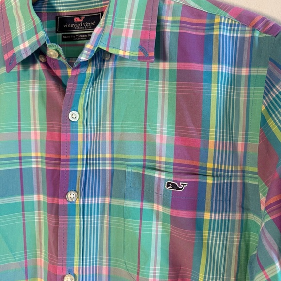 Vineyard Vines Men's Slim Fit Tucker Shirt, Size M - Picture 2 of 5